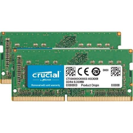 並行輸入品】 Crucial ノートPC用 メモリ 16GBx2枚 DDR4 2666 MT/s PC4