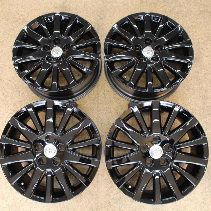 トヨタ（TOYOTA） 純正ホイール 17インチ 7J+45 5H-114.3 ブラック