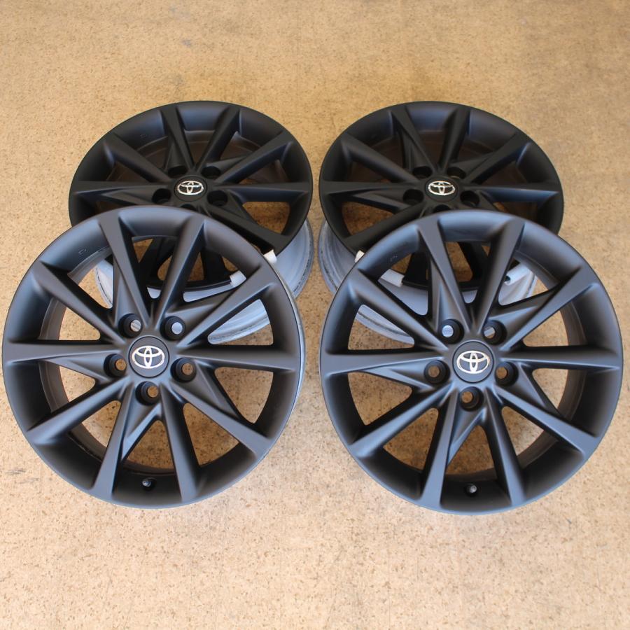 トヨタ（TOYOTA） プリウスα 純正 ブラックペイント 17インチ 7J+45