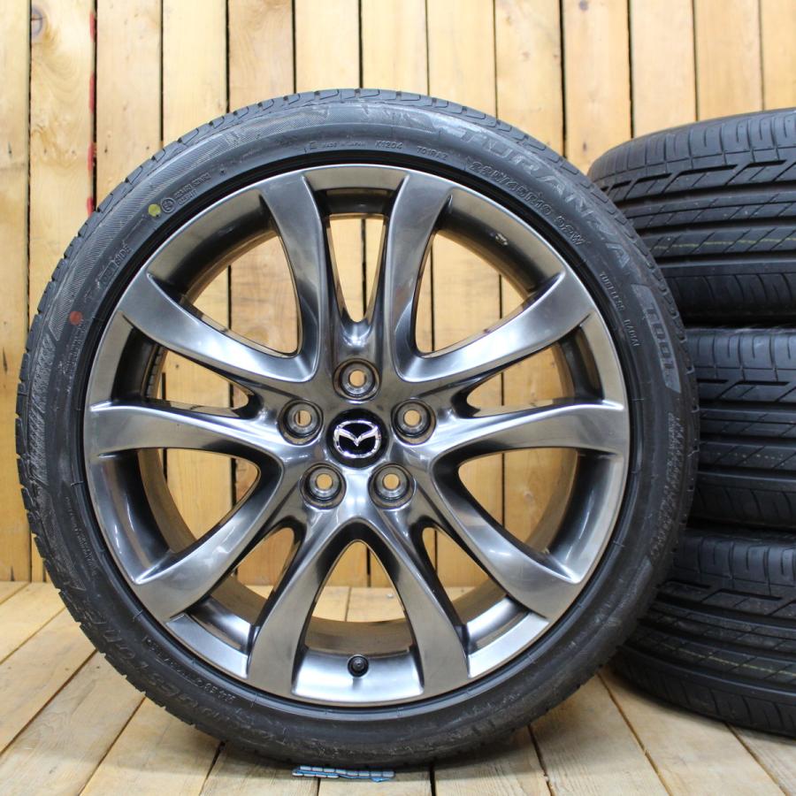 アテンザ MAZDA マツダ 純正 19インチ 7.5J+45 ブリヂストン トランザ