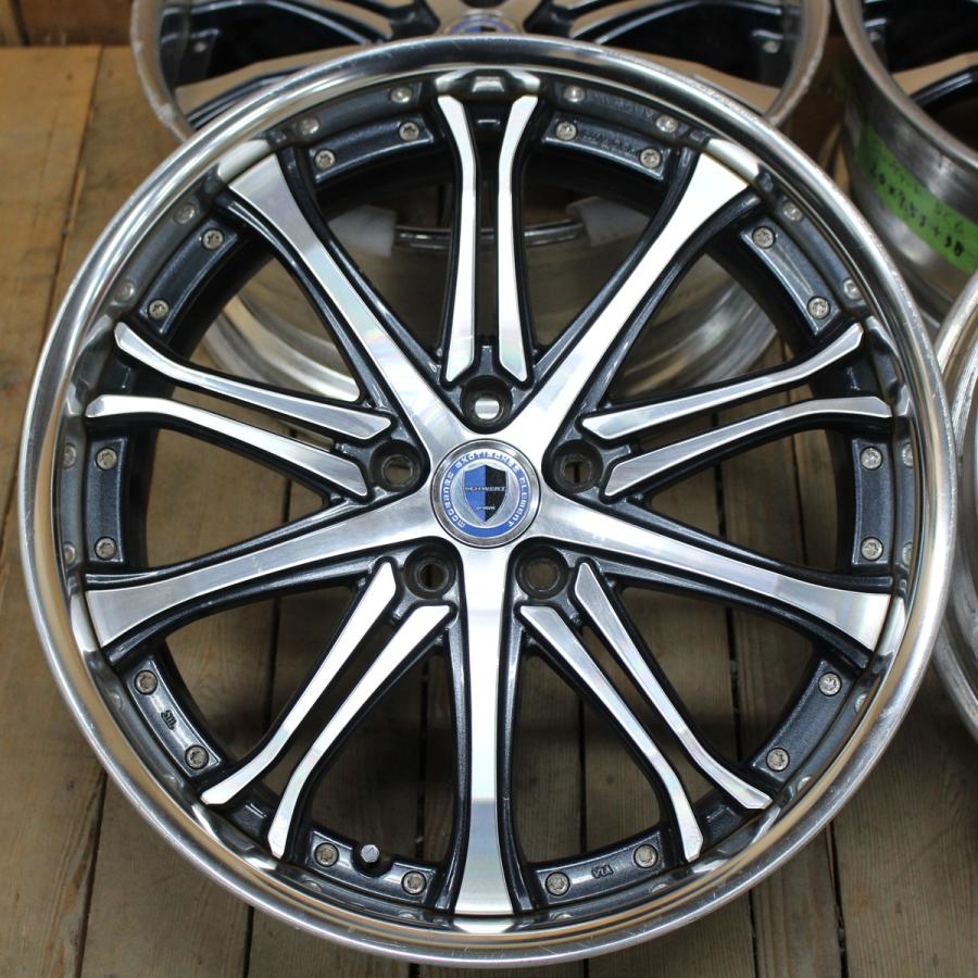 WORK リム深 シュヴァート SC6 20インチ クローム 8.5J+38 / 9.5J+38