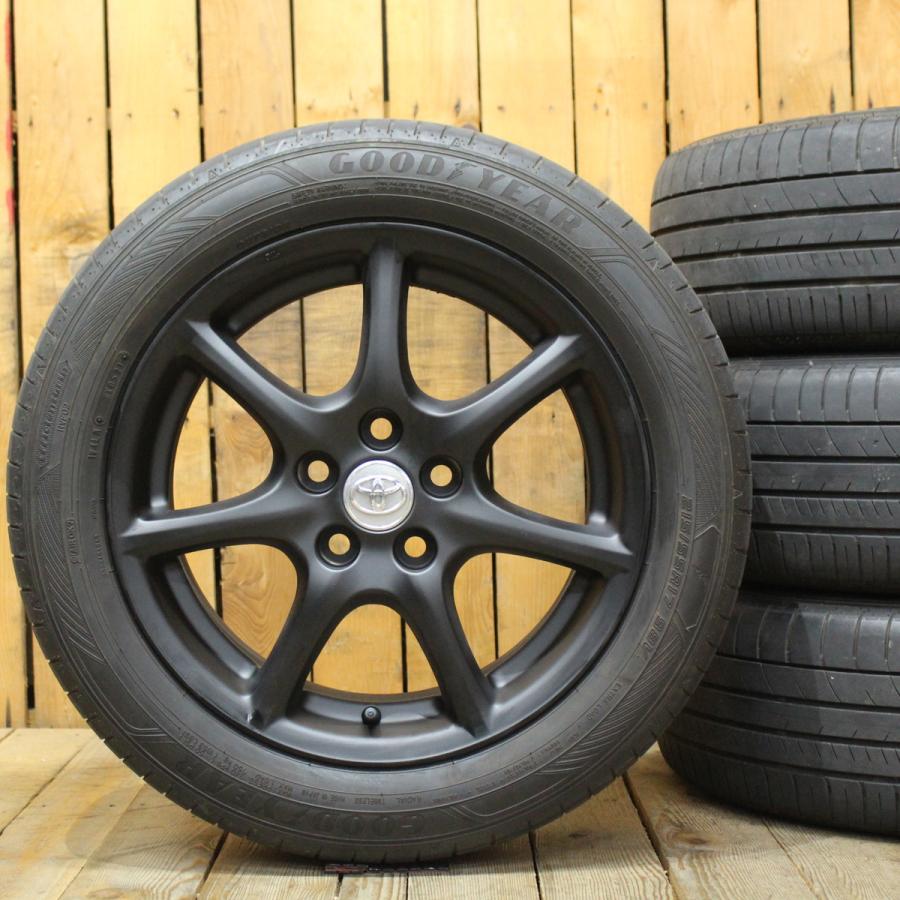 エスティマ TOYOTA トヨタ 純正 ブラック 17インチ 7J+50 グッドイヤー