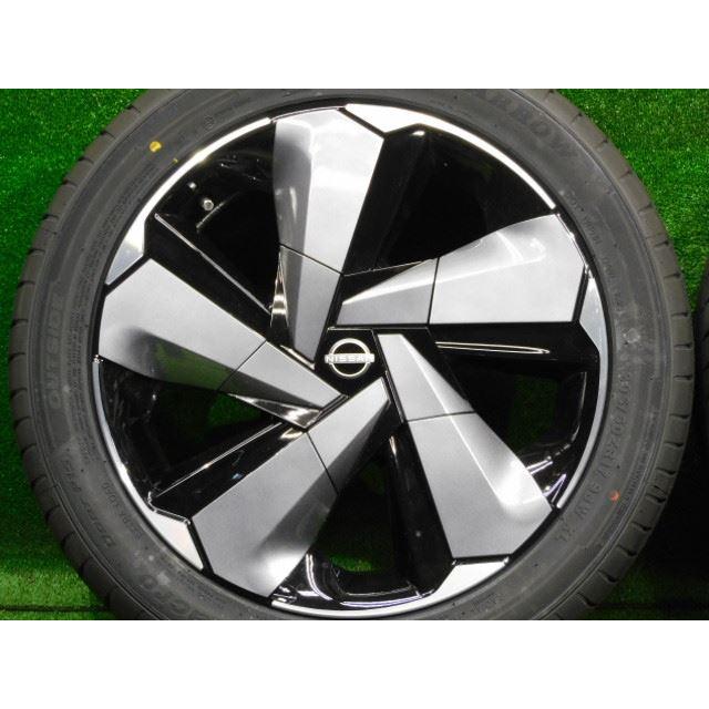 程度良好 新品タイヤセット】日産 オーラ 純正 17インチ 6.5J+40 4H100