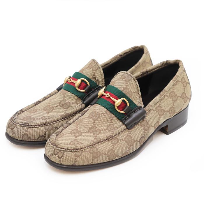 GUCCI（グッチ） 【未使用】グッチ GGキャンバス ホースビット