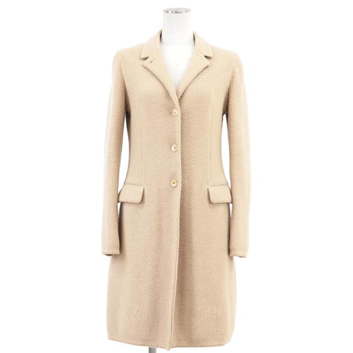 Loro Piana（ロロピアーナ） コート ニット カシミヤ100% ハニカム編み