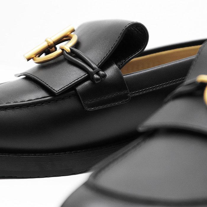 HERMES（エルメス） 【新品同様】HERMES ローファー インパクト H ロゴ