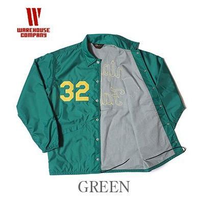 WAREHOUSE（ウエアハウス） ナイロン コットンネル コーチジャケット
