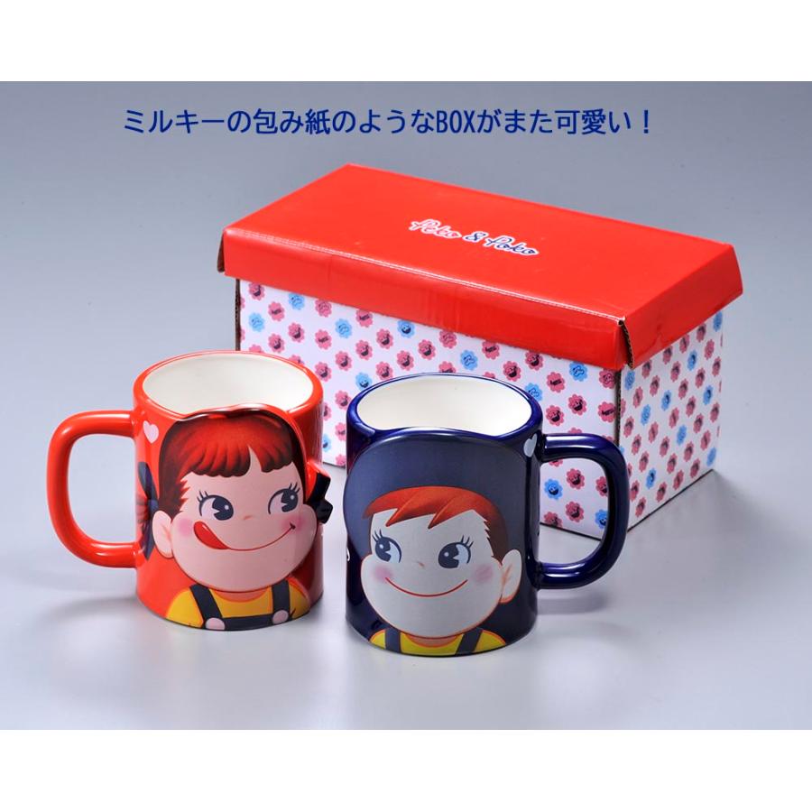 名入れ ギフト ペアマグカップ カップルセット Peko ペコちゃん 不二家