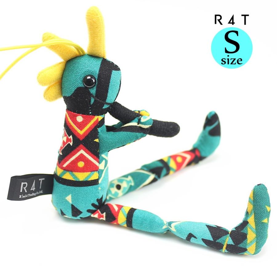 ココペリ ココペリ人形 R4T社製 正規品 ココペリ＆コヨーテ 青 緑