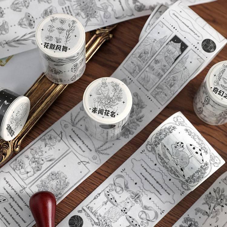 即日出荷 珍しい 幅広6cm マスキングテープ ヴィンテージ 海外 外国