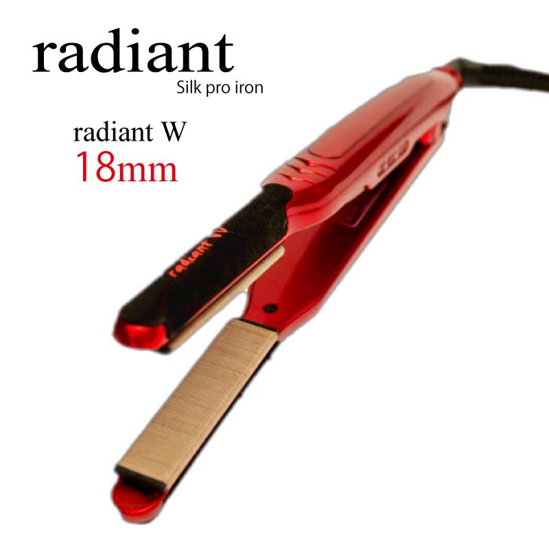radiant（ラディアント） シルクプロヘアアイロン radiant W 18mm