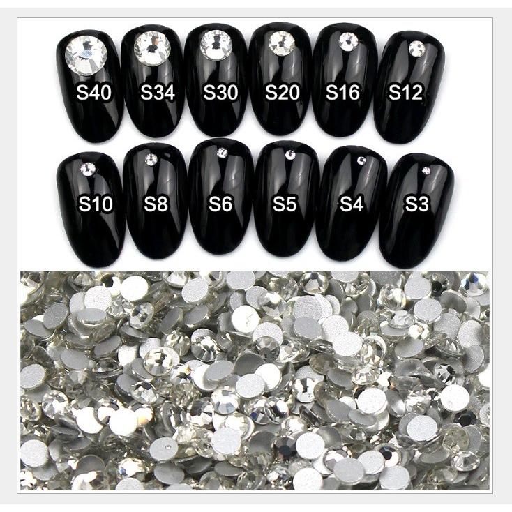 100個入り 50個入り 高級スワロフスキー並み ラインストーン ネイル