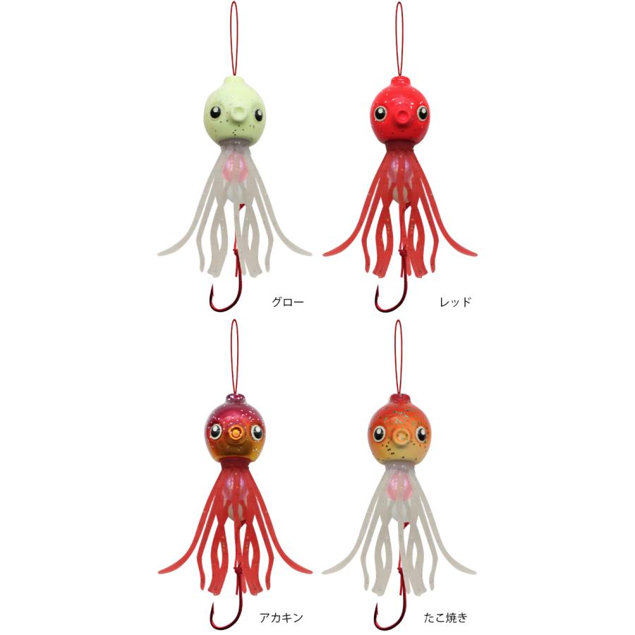 LUMICA（ルミカ） 不思議なタコさん 3号/5号 グロー/レッド/アカキン