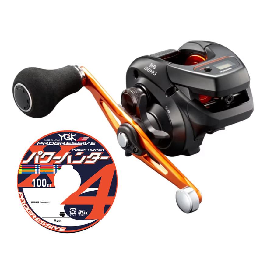 シマノ（SHIMANO） 21 バルケッタ BB 150HG RIGHT 右巻き PEライン 0.8