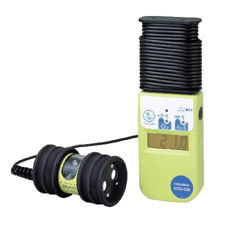 XOS-326 新コスモス電機 酸素・硫化水素濃度計 5mケーブル 【在庫有