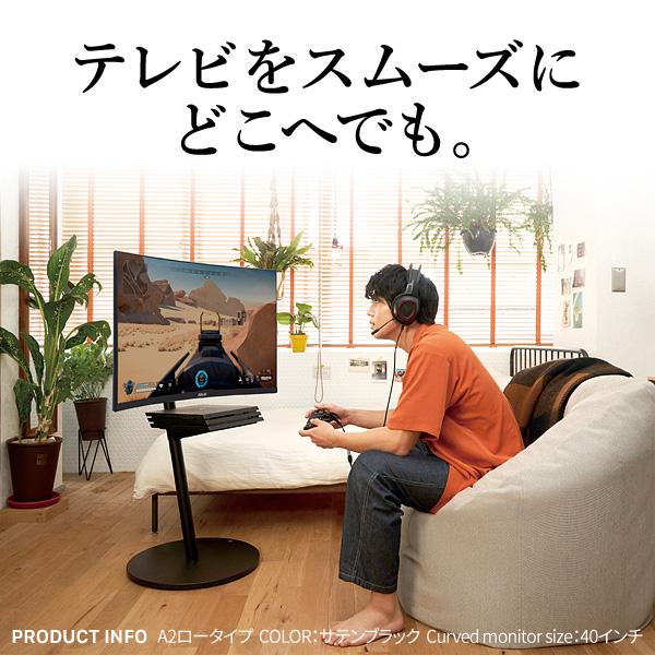 EQUALS（イコールズ） WALLインテリアテレビスタンドA2 ロータイプ 24