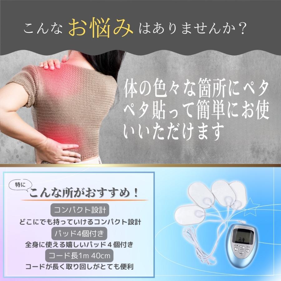 EMSセット 本体1コード1パッド12（ボディ8枚+顔用4枚） ポケスリムα