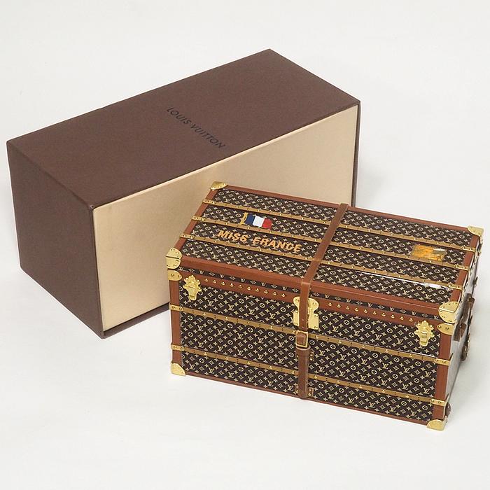 音羽屋□ ルイ・ヴィトン LOUIS VUITTON トランク型 ペーパーウェイト