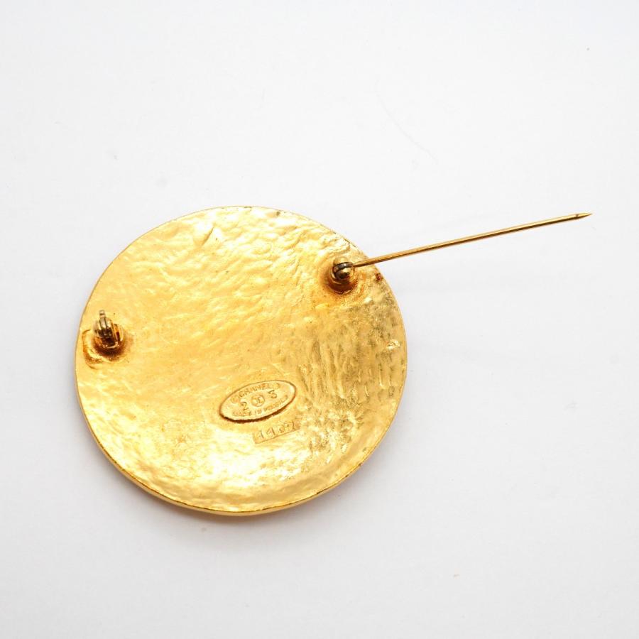 CHANEL シャネルブローチヴィンテージサークルココマーク