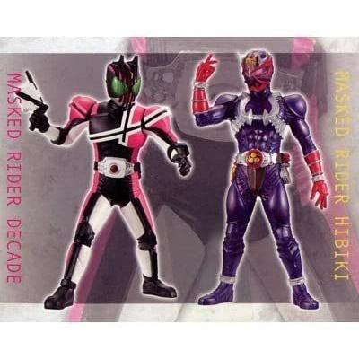 平成仮面ライダー 10周年 組立式DXソフビフィギュア ディケイド&響鬼編