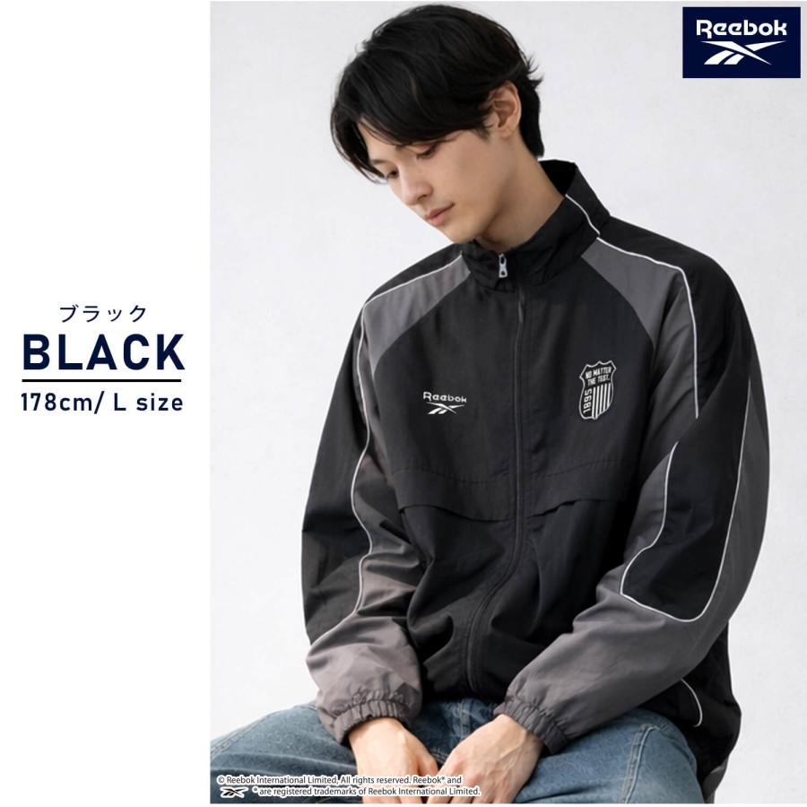 Reebok（リーボック） 特価 ナイロンジャケット 長袖 軽量 防風 丈夫