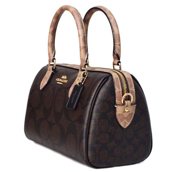 COACH（コーチ） バッグ コーティングキャンバス レザー シグネチャー