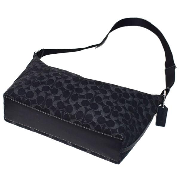 COACH（コーチ） メンズ バッグ デニム レザー シグネチャー ロゴ