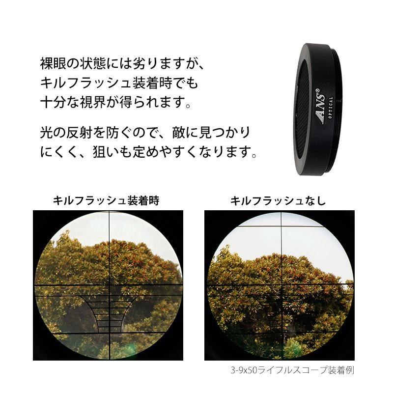 送料無料】ANS Optical スコープ 用 キルフラッシュ ハニカム構造 32mm