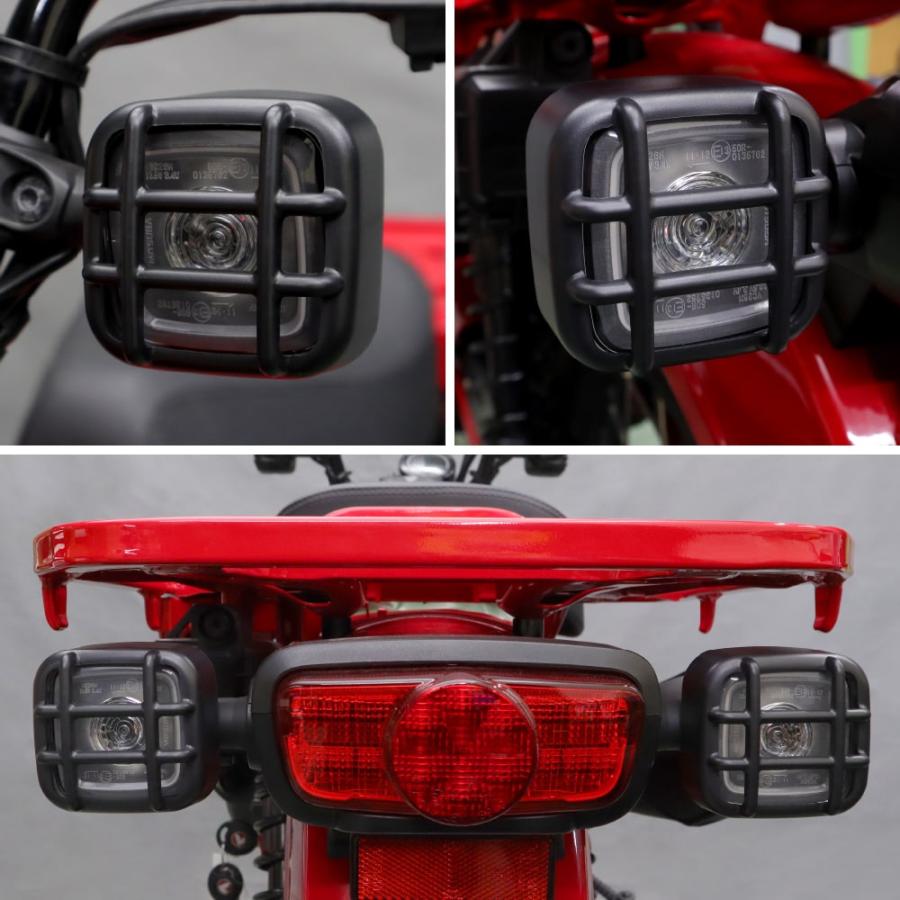 ホンダ ハンターカブ CT125用 ウインカーレンズカバー 4個セット JA55