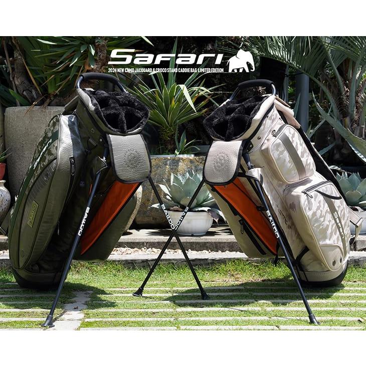 BALDO（バルド） BALDO 2024 NEW JACQUARD & CROCO STAND CADDIE BAG