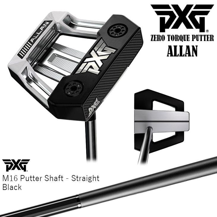 PXG PXG ALLAN パター PXG M16 Putter Shaft Black マレット型 右用