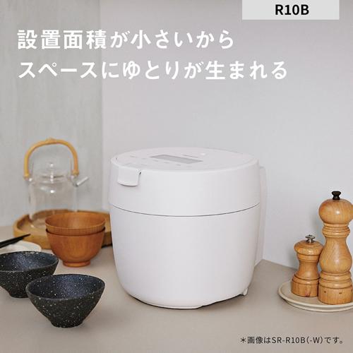 Panasonic（パナソニック） SR-R10B-W 圧力IHジャー炊飯器 5合炊き
