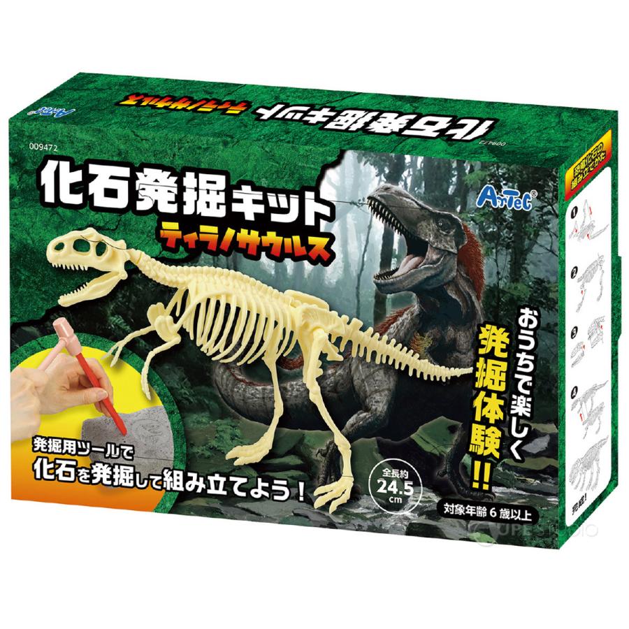恐竜 化石発掘キット ティラノサウルス 男の子 小学生 おもちゃ 知育