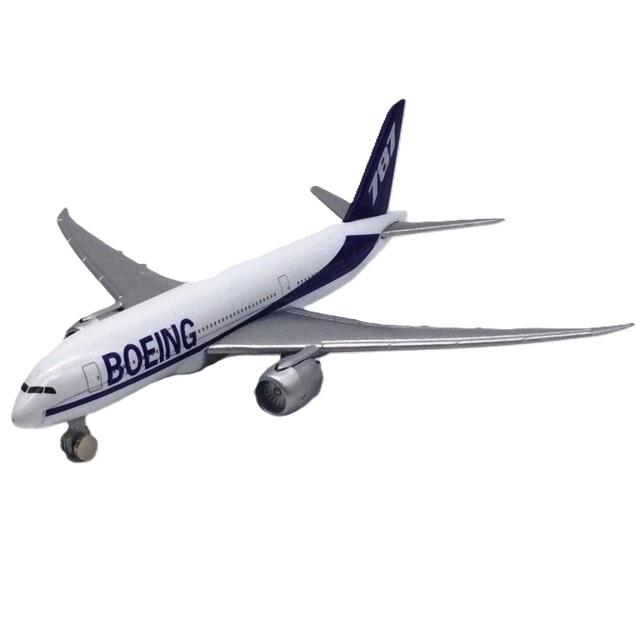 WELLY ボーイング 787 ダイキャストメタル製 模型 スタンド付き