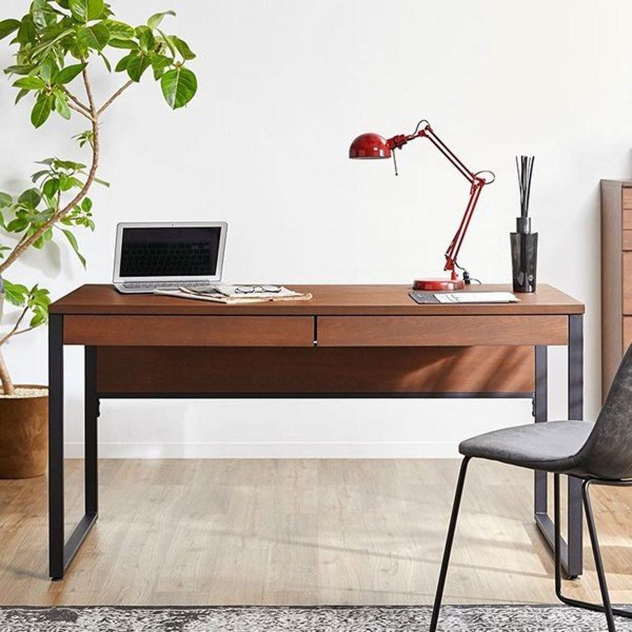 LOWYA（ロウヤ） デスク パソコンデスク 机 幅140cm 奥行70cm オフィス