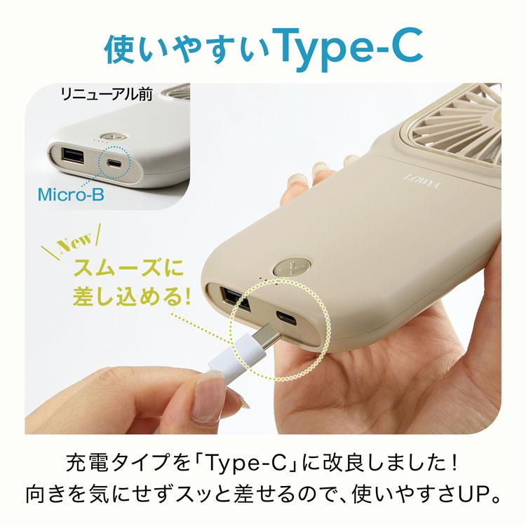 ハンディファン 首かけ 手持ち 卓上扇風機 首掛け扇風機 軽量 折り畳み