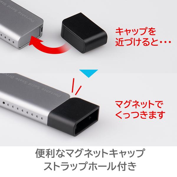 ロジテック SSD 外付け 1TB iPhone iPad 読込速度1000MB/S 高速 薄型