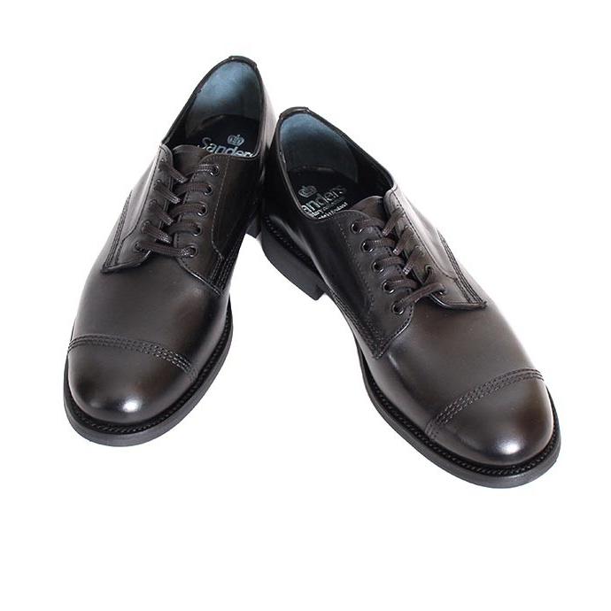 SANDERS（サンダース） 別注仕様 1128 ブラック ミリタリー ダービー