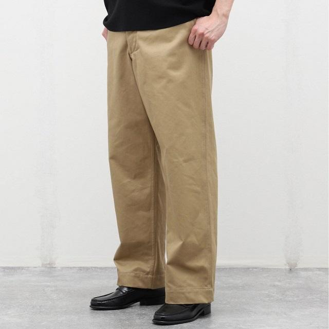 CIOTA シオタ 24SS 日本製 Weapon Chino Cloth Pants 41 khaki スビン