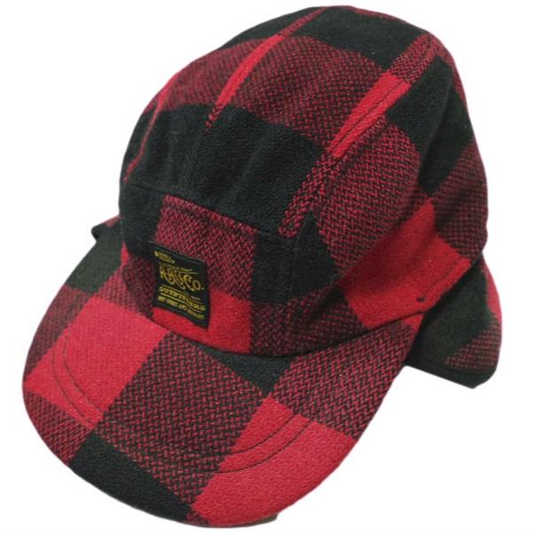 新品 RRL ダブルアールエル EAR FLAP HUNTING CAP バッファロー