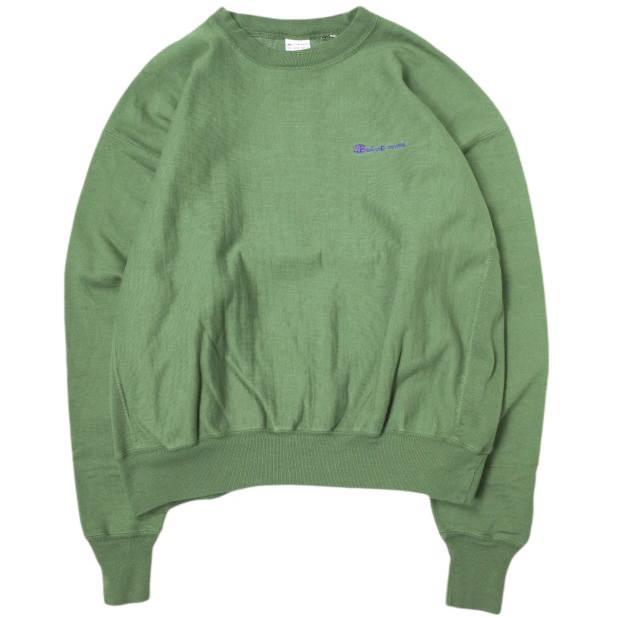 新品 SAINT MICHAEL セントマイケル 23AW CRW N SWT / LOGO ロゴ刺繍