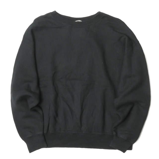 オーラリー AURALEE 日本製 BACK WOOL SWEAT BIG P/O バックウール