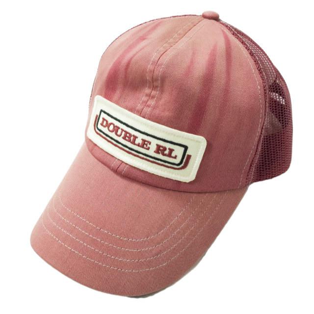 新品 RRL ダブルアールエル TRUCK CAP ダメージ加工 トラッカー