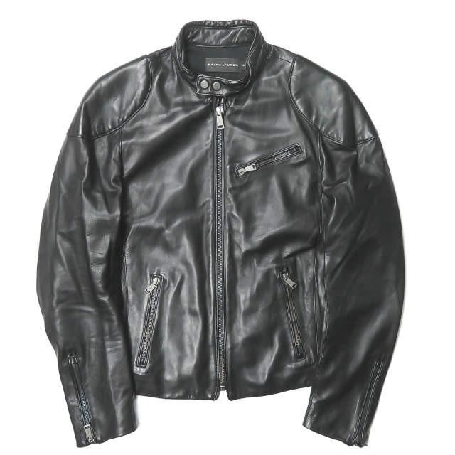 ラルフローレンブラックレーベル RALPH LAUREN BLACK LABEL ラムレザー