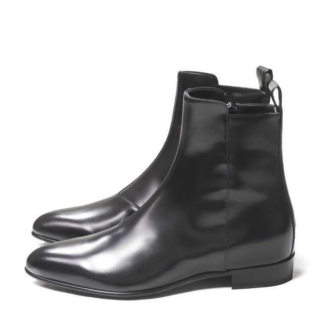 サンローランパリ SAINT LAURENT PARIS イタリア製 サイドシップブーツ