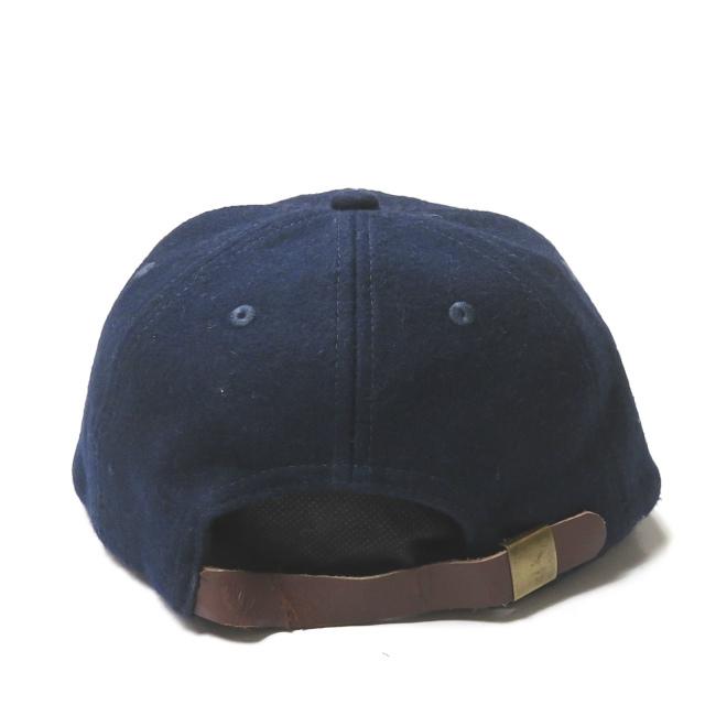 ファクト FACT. ロゴワッペン ウール6パネルキャップ フリー ネイビー