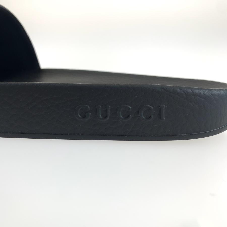 GUCCI（グッチ） 新品未使用 マイクロGG サイズ11 ブラック 黒 レザー