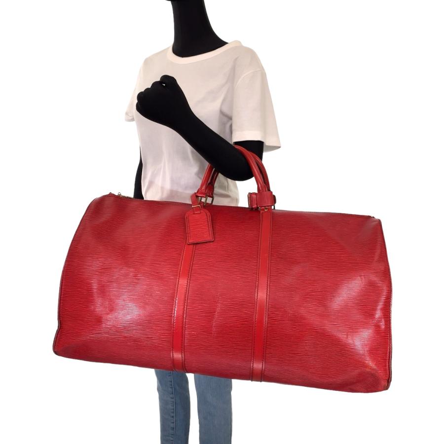 LOUIS VUITTON（ルイ・ヴィトン） エピ キーポル60 レッド 赤 ゴールド