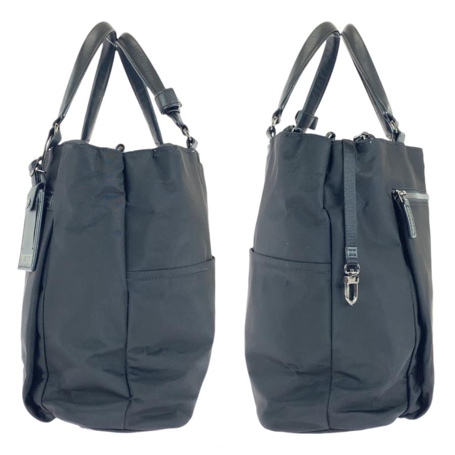 TUMI（トゥミ） 美品 シェリル ブラック シルバー金具 ナイロン トート