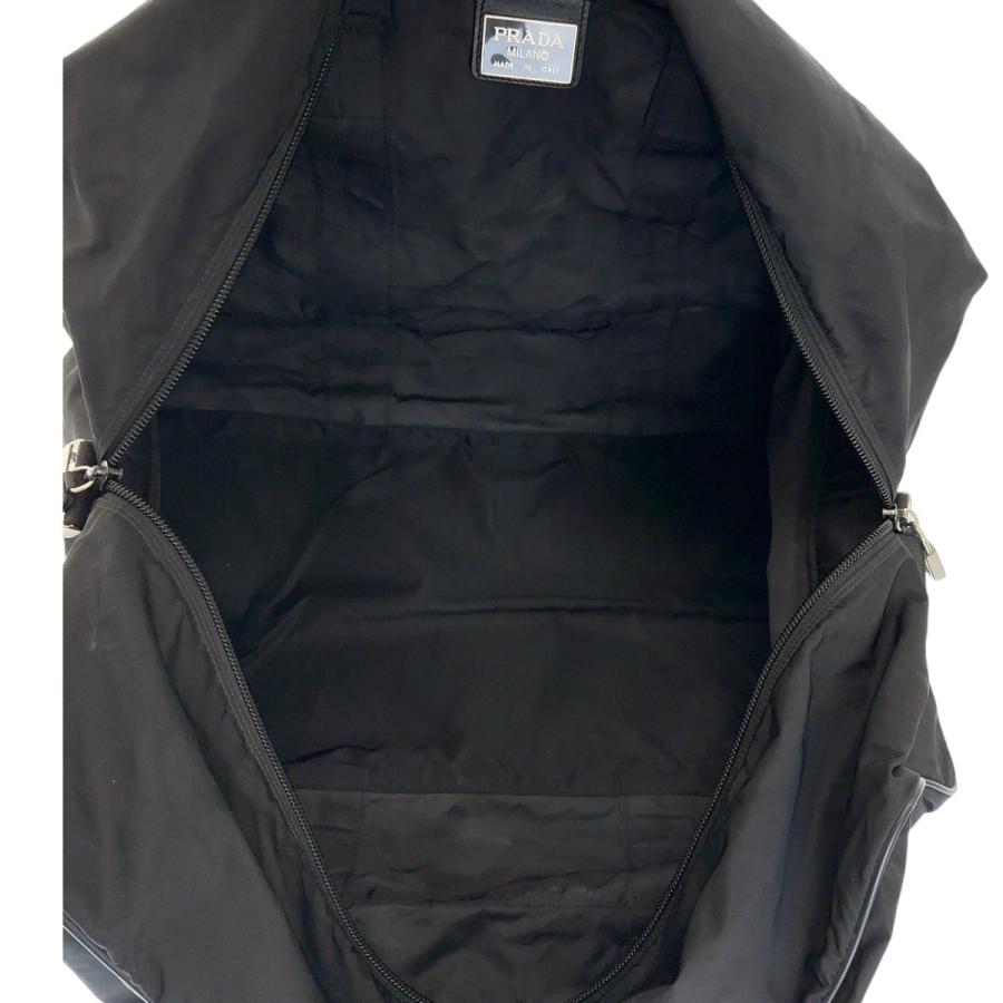 PRADA（プラダ） 美品 テスート 三角ロゴプレート ブラック 黒